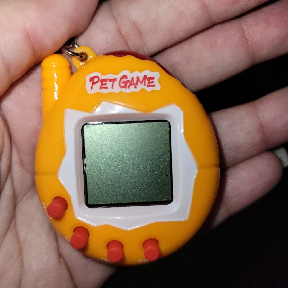 Digital Pet Keychain Virtual Electronic Game Digital Game Keychain Nostalgia